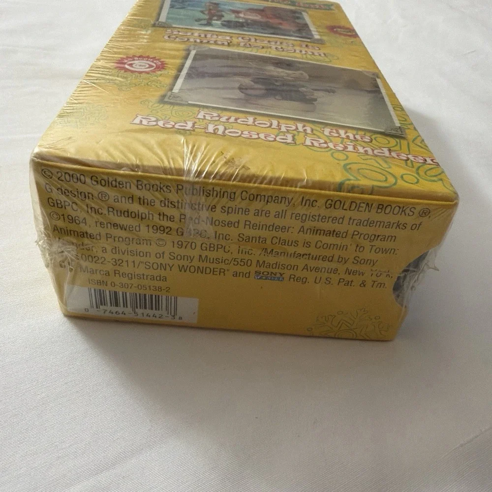 Brand New Rudolph The Red Nosed Reindeer/Santa Claus Is Coming 2Town-Holiday VHS